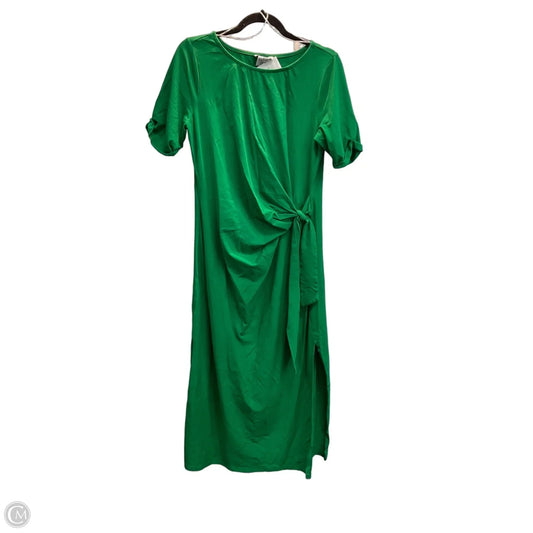 Dress Casual Maxi By Dkny In Green, Size: M