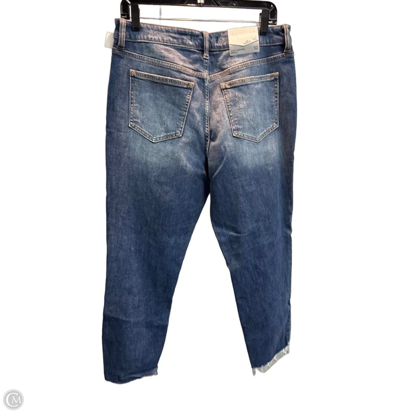 Jeans Boyfriend By Willow & Root In Blue, Size: 14