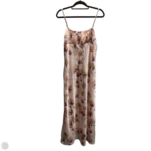 Dress Party Long By Clothes Mentor In Pink, Size: Xl
