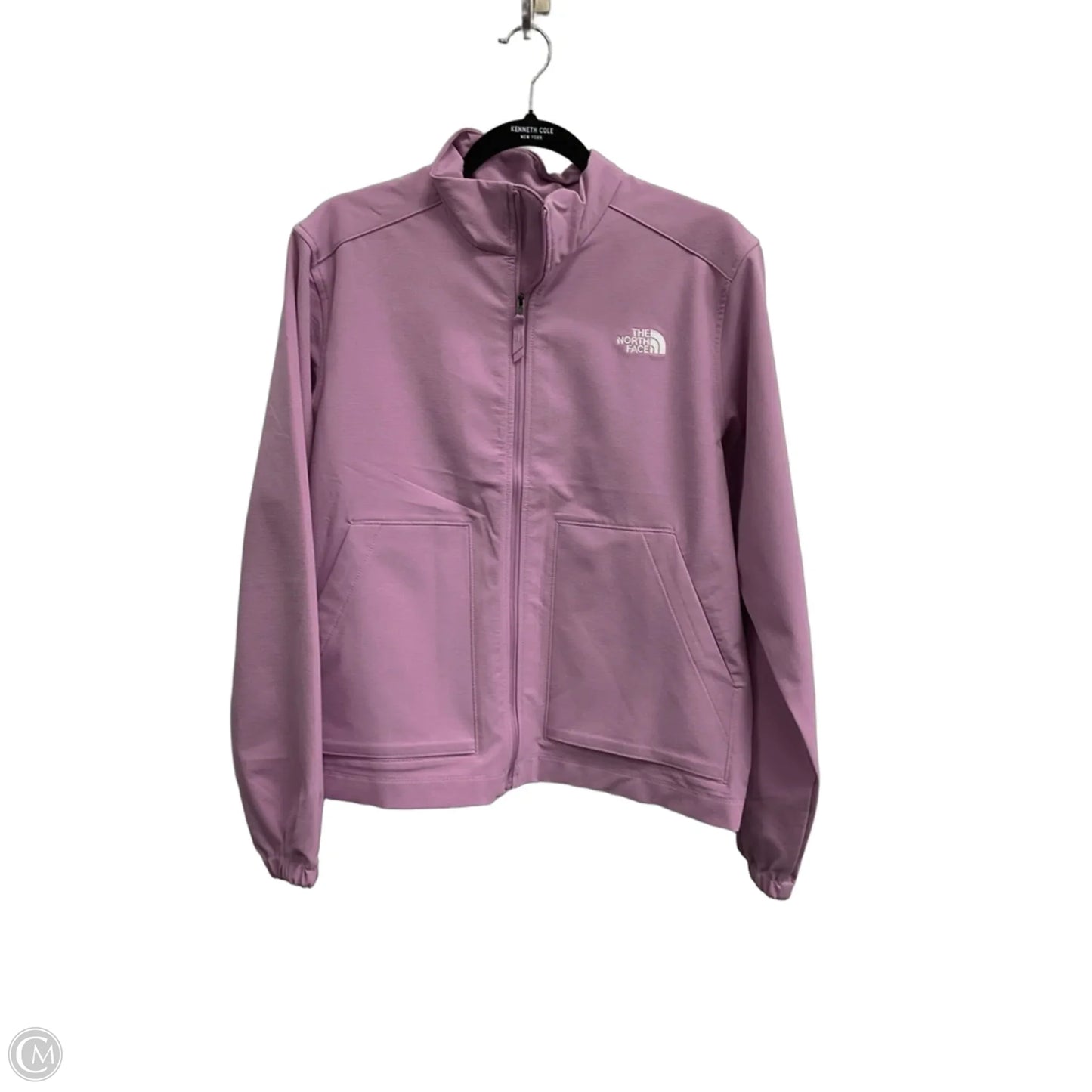 Athletic Jacket By The North Face In Purple, Size: L