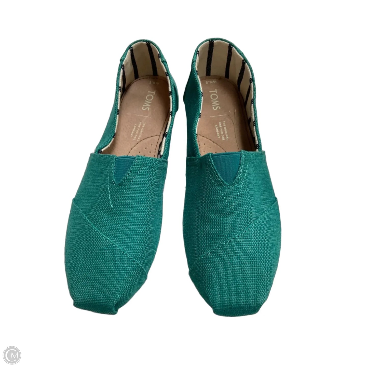 Shoes Flats By Toms In Blue, Size: 6.5