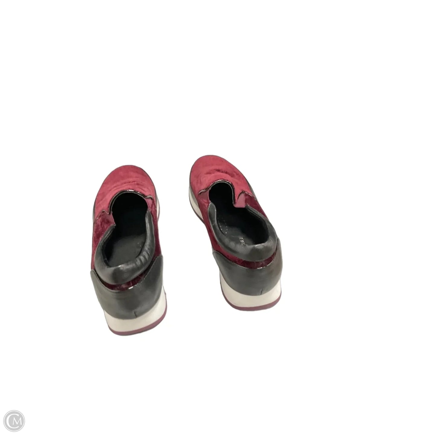 Shoes Sneakers By Donald Pliner In Black & Red, Size: 9