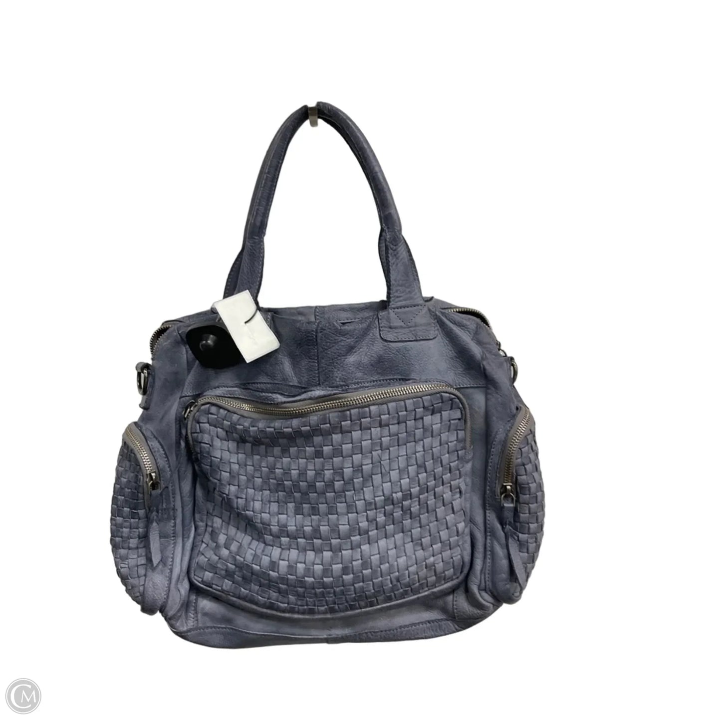 Handbag Leather By Cma, Size: Medium