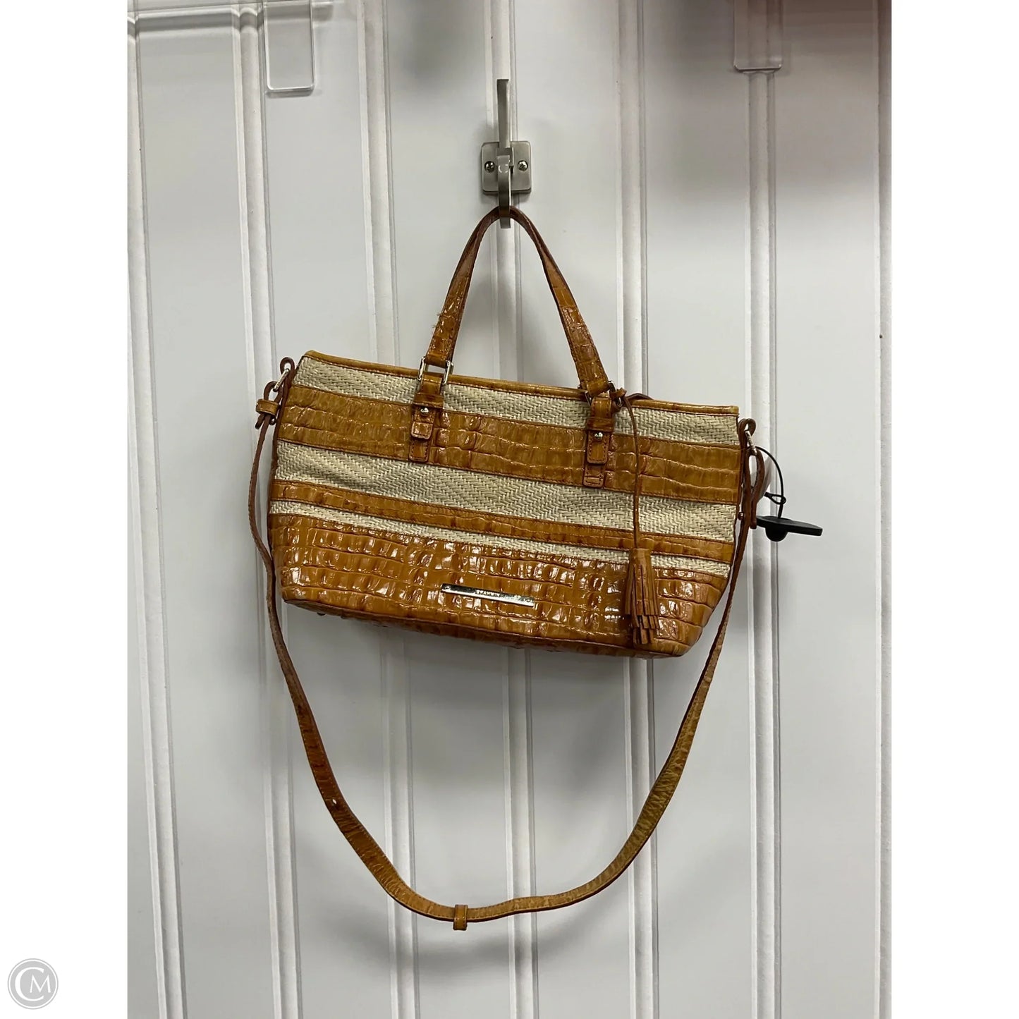 Handbag Designer By Brahmin, Size: Medium