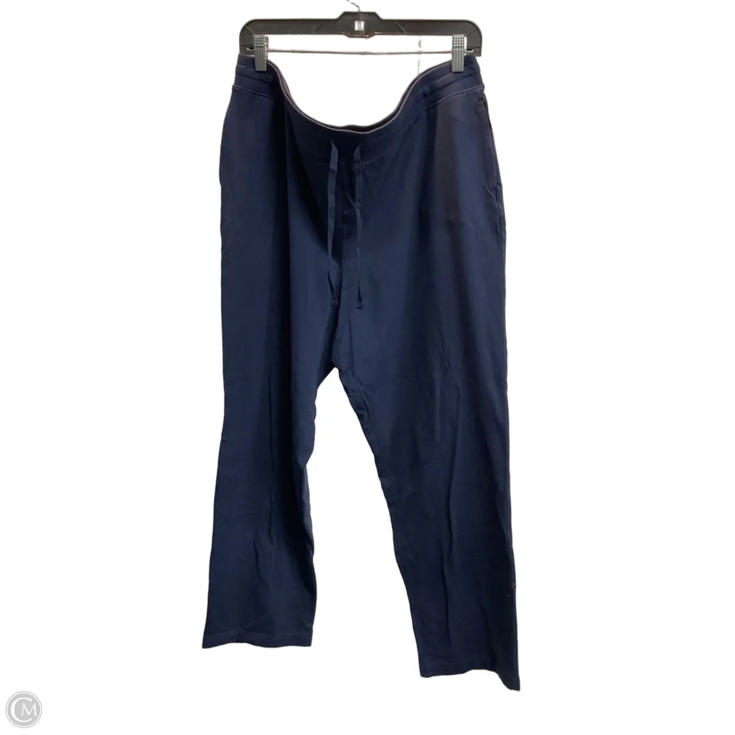 Athletic Pants By Karen Scott In Navy, Size: Xl