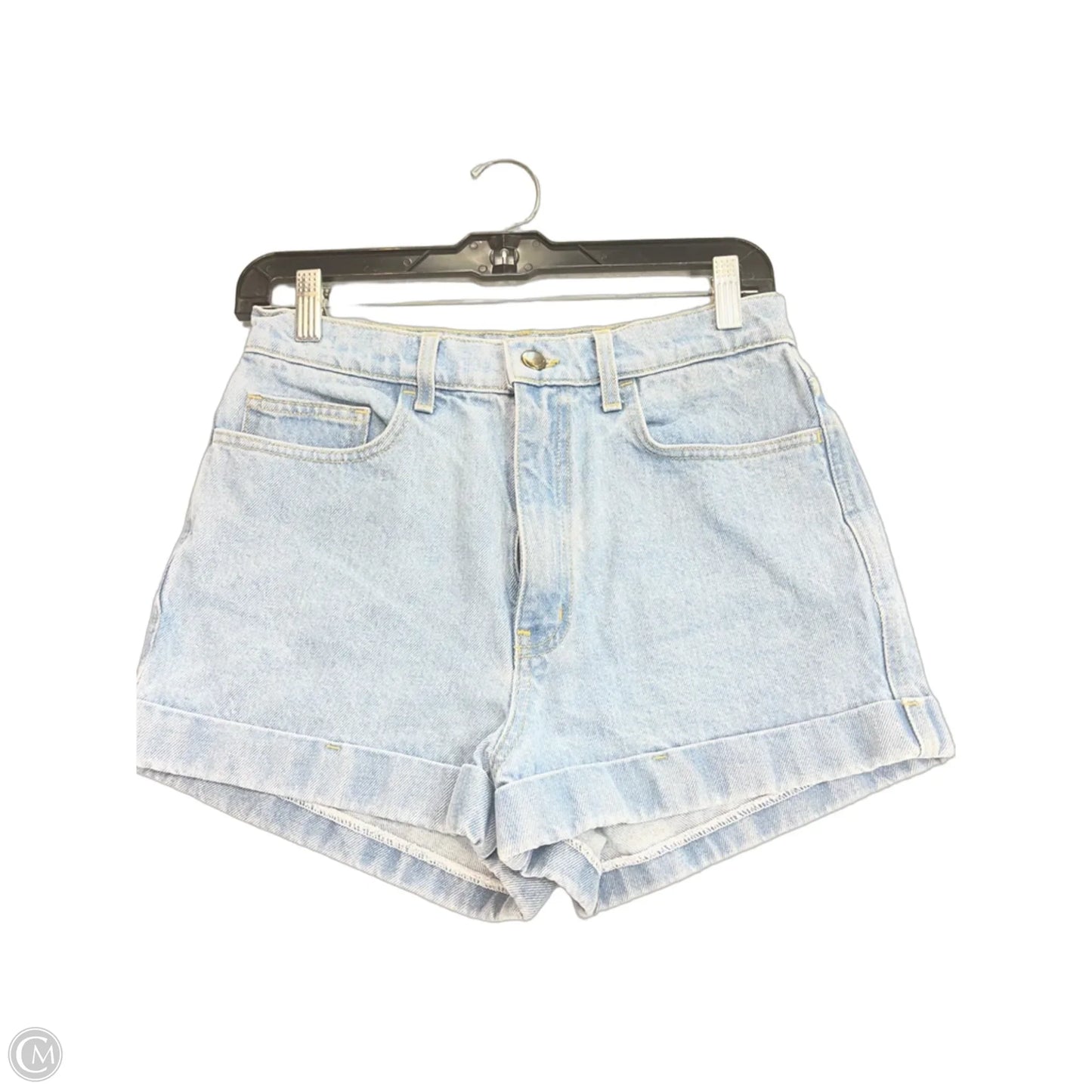 Shorts By American Apparel In Blue Denim, Size: 8