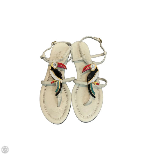 Sandals Designer By Kate Spade In Multi-colored, Size: 7
