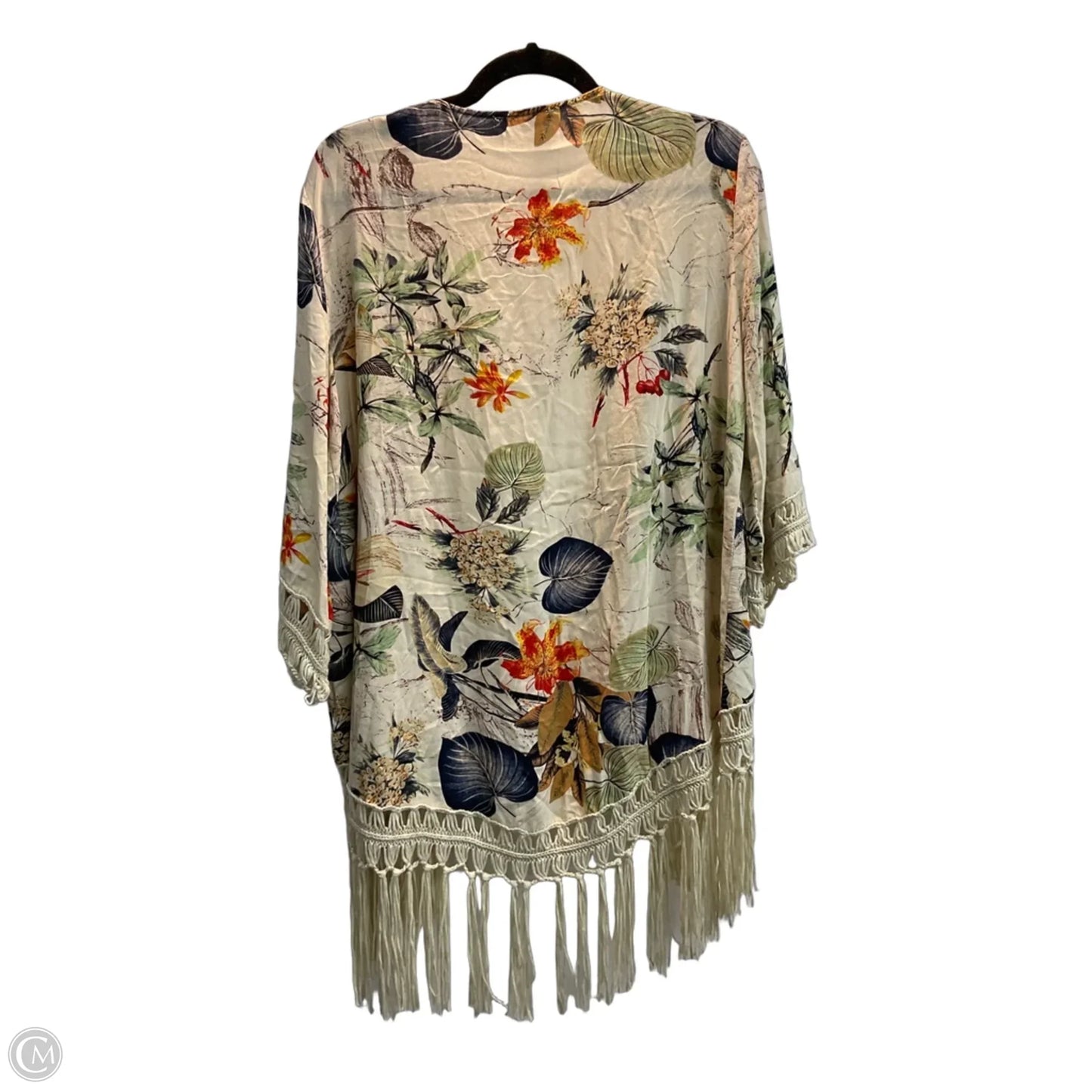 Kimono By Entro In Floral Print, Size: M