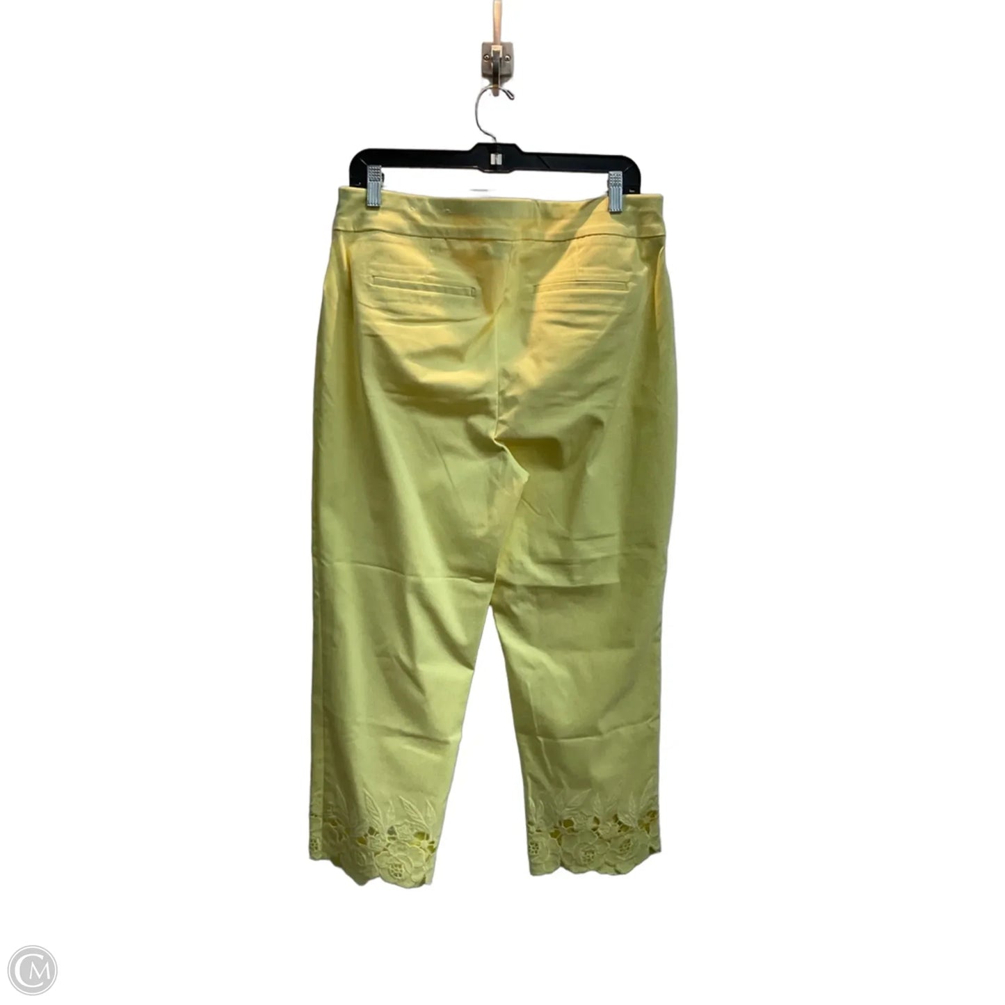 Pants Dress By Chicos In Yellow, Size: 12