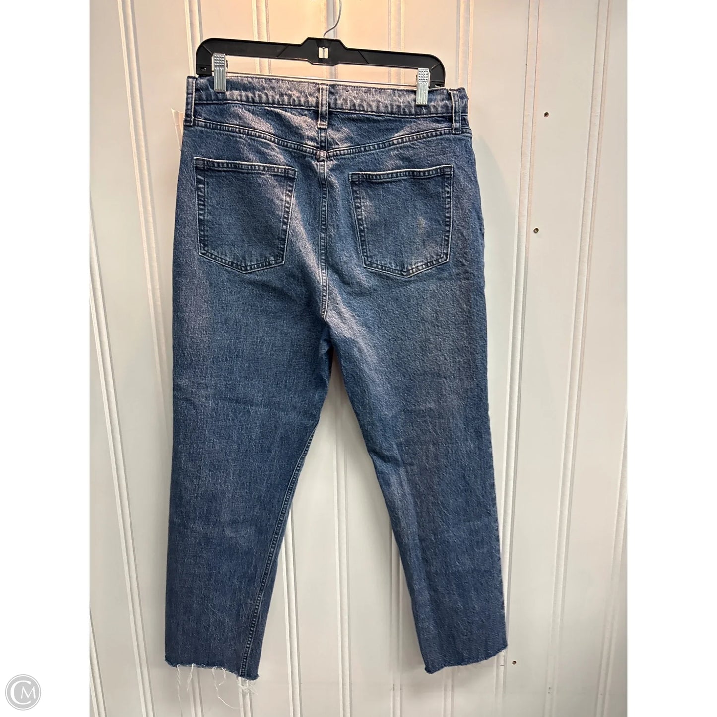 Jeans Straight By Gap In Blue, Size: 14