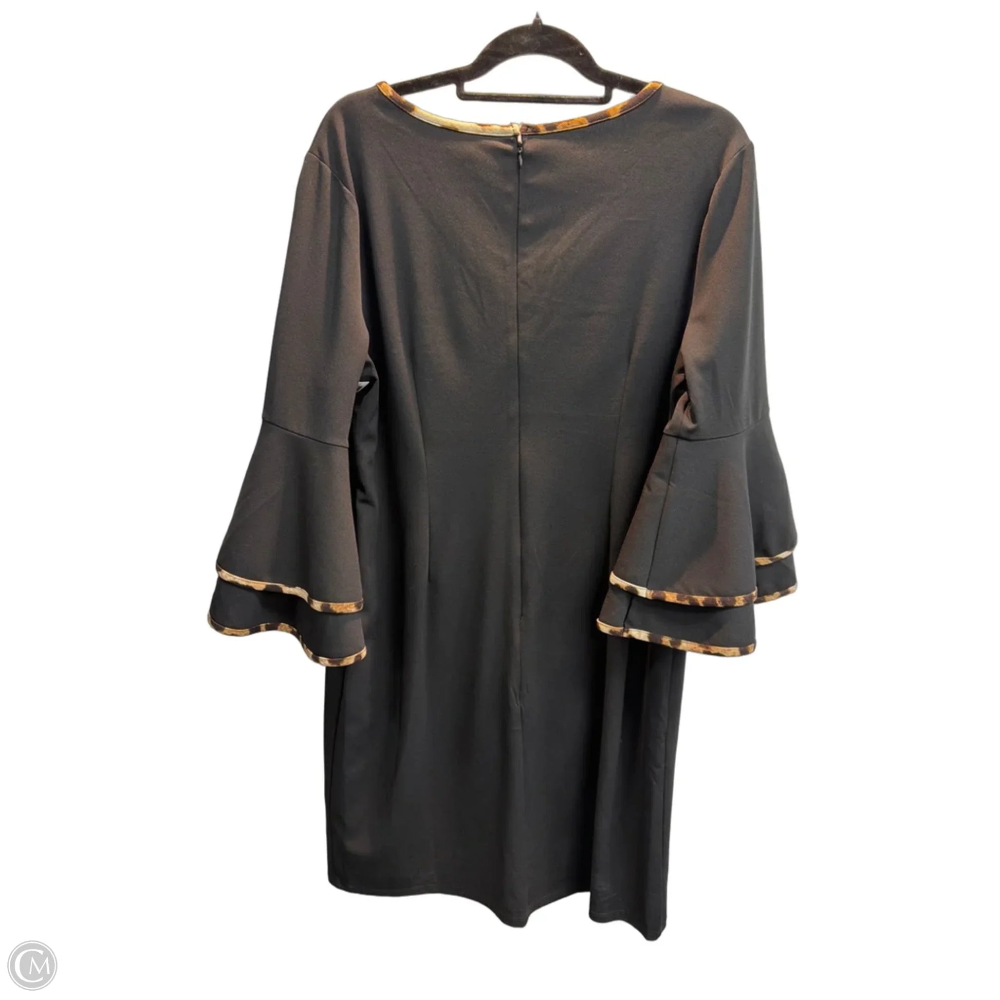 Dress Party Midi By Cato In Black, Size: Xl