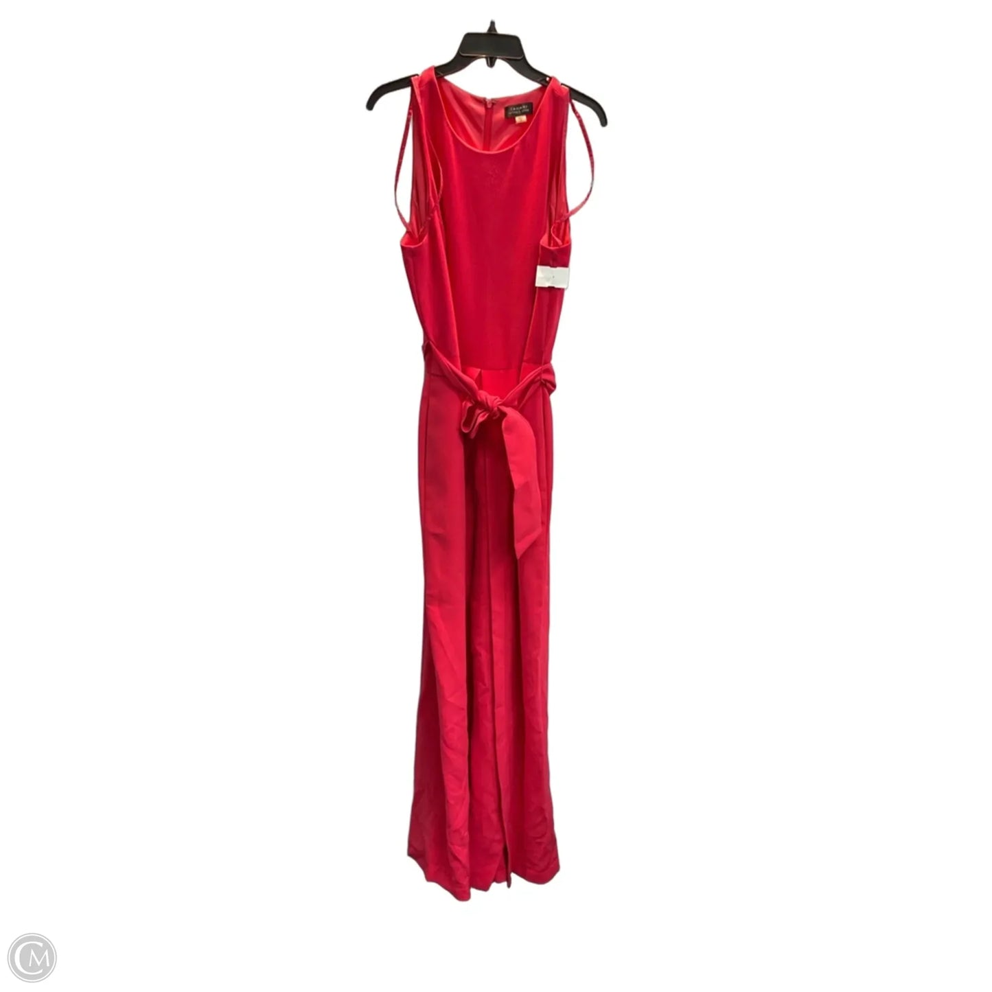 Jumpsuit By Tahari In Pink, Size: L