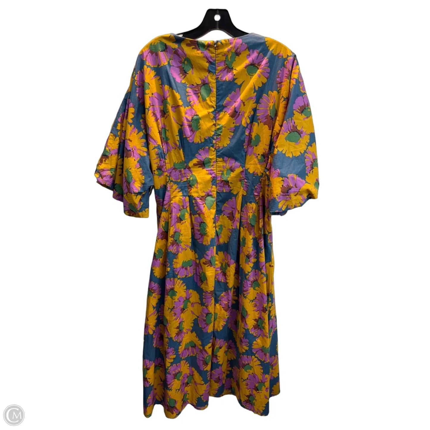 Dress Casual Maxi By Polagram In Floral Print, Size: L