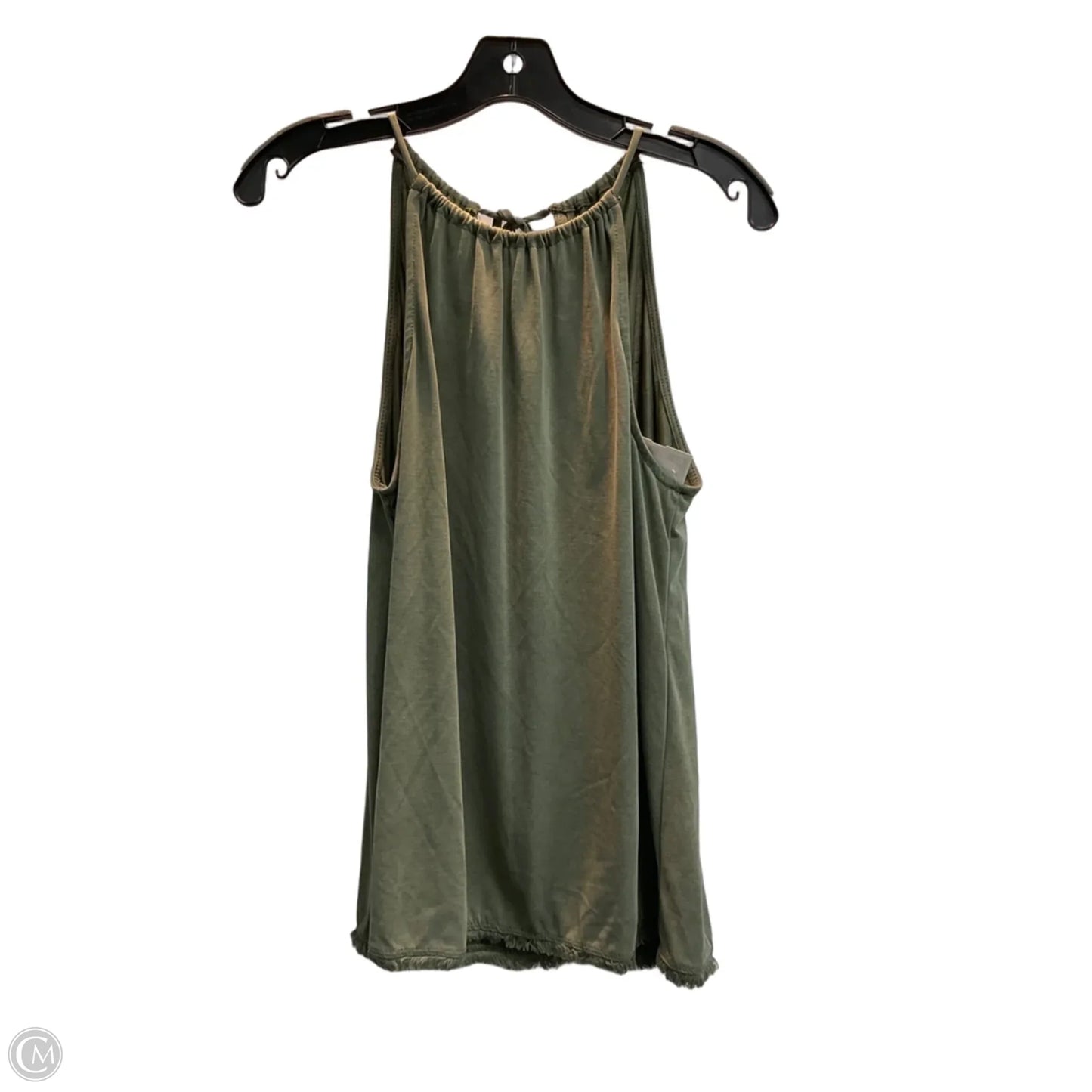 Top Sleeveless By Green Envelope In Green, Size: M