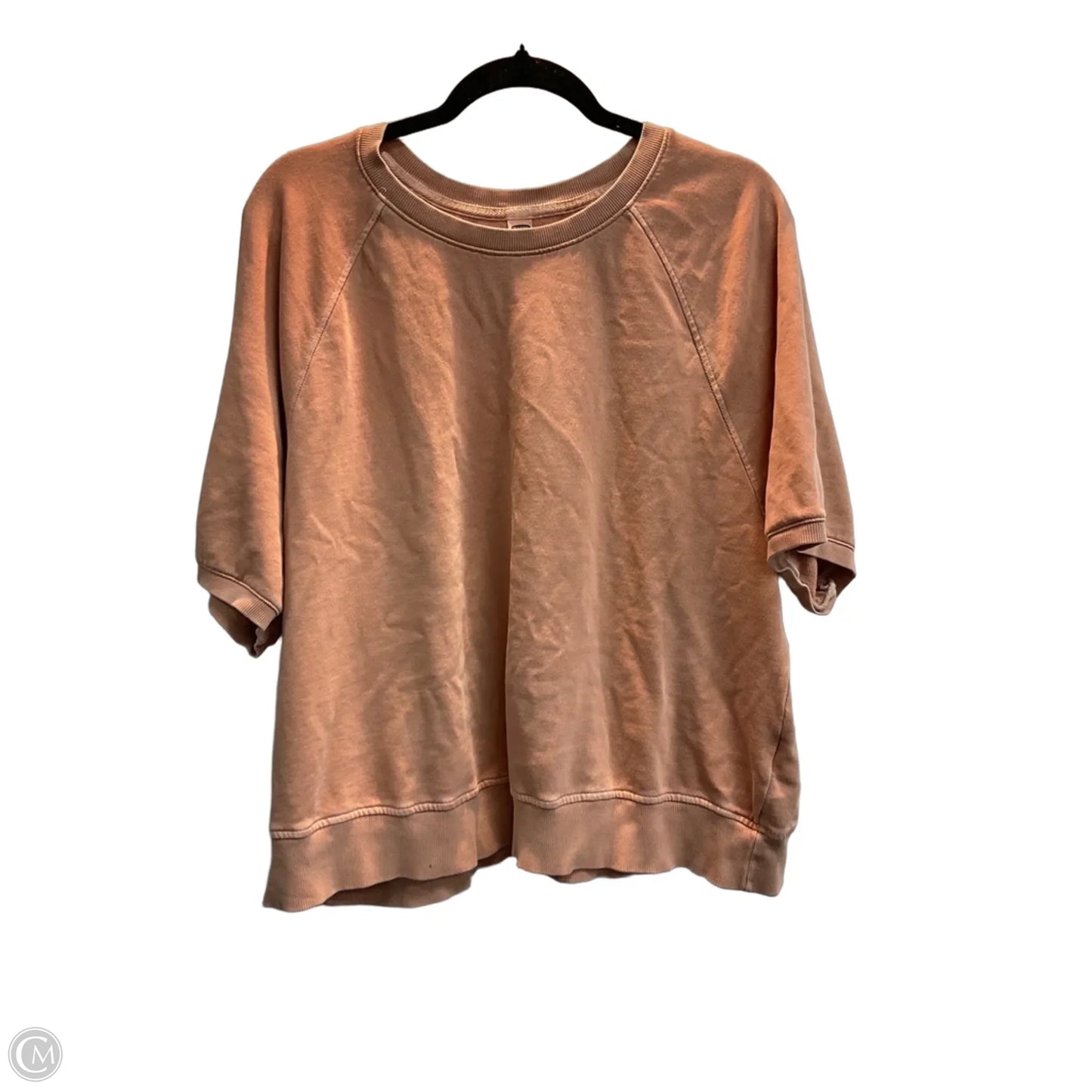 Top Short Sleeve By Old Navy In Orange, Size: Xl