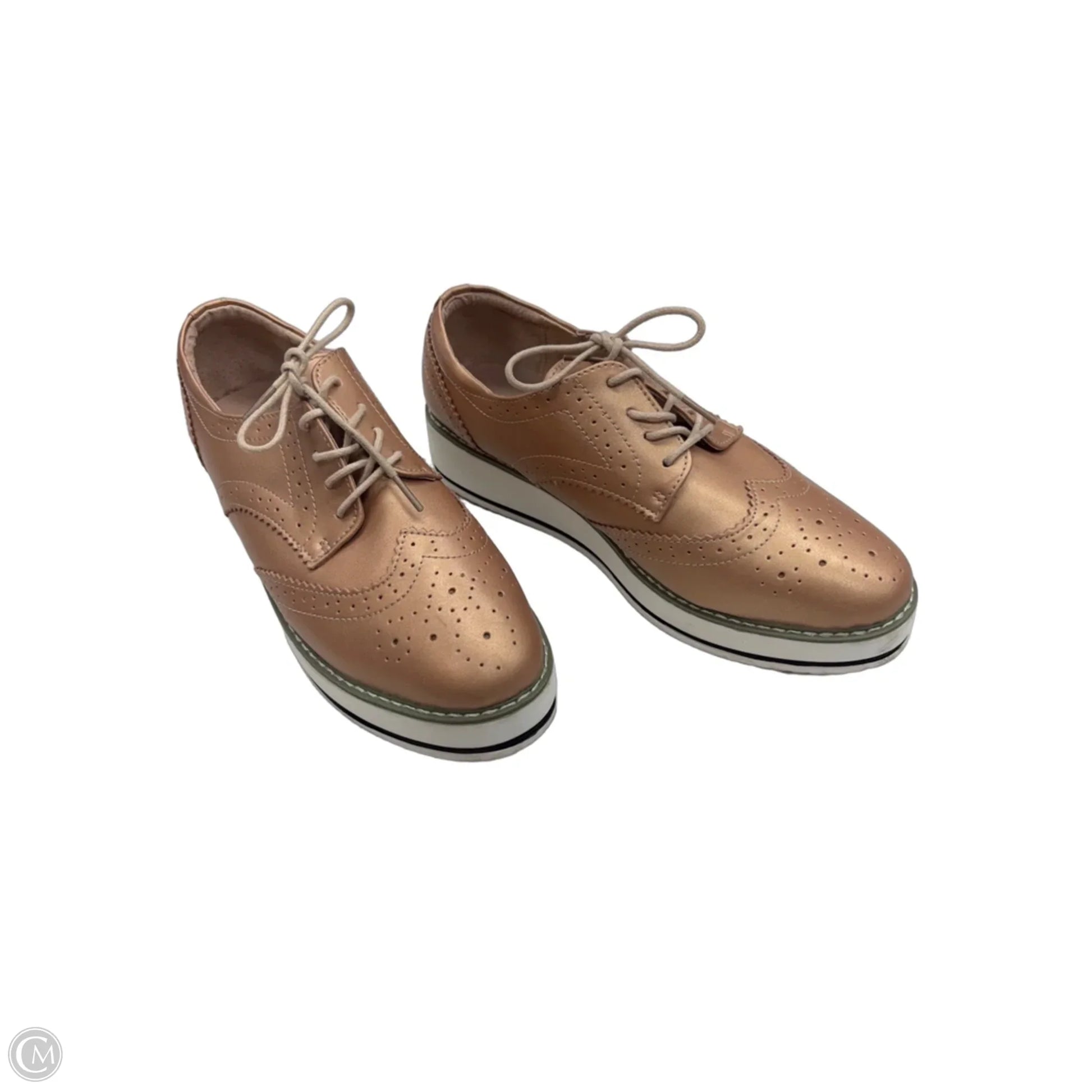 Shoes Sneakers By Clothes Mentor In Rose Gold, Size: 10 Shoes Sneakers By Clothes Mentor In Rose Gold, Size: 10