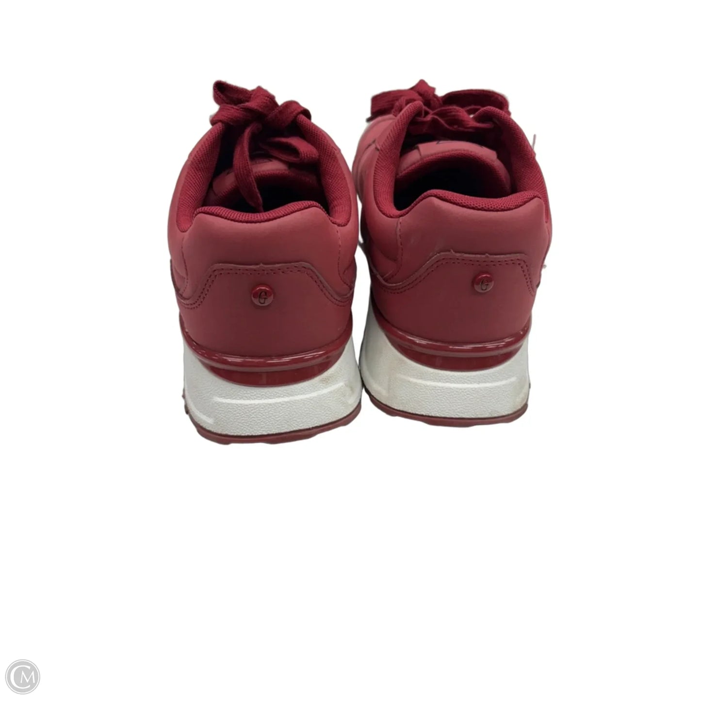 Shoes Sneakers By Guess In Red, Size: 10