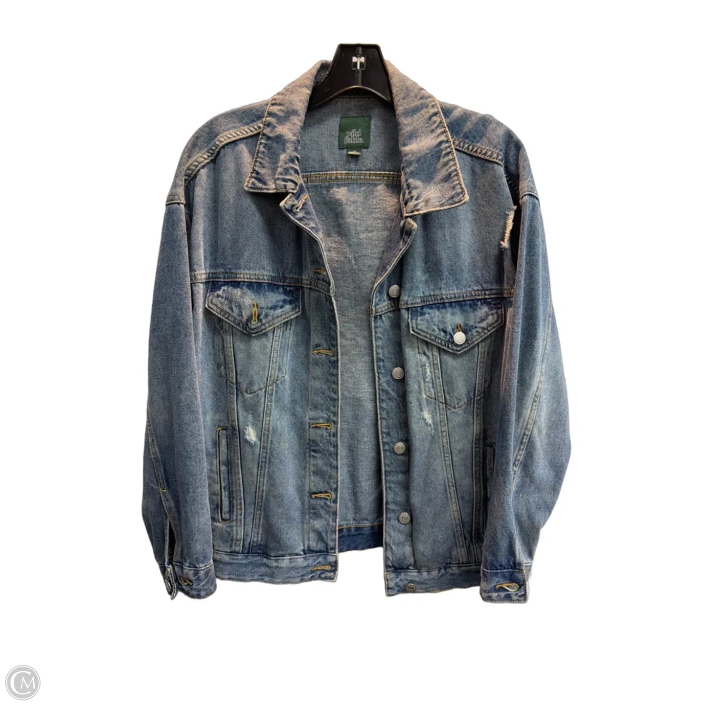 Jacket Denim By Wild Fable In Blue, Size: Xs