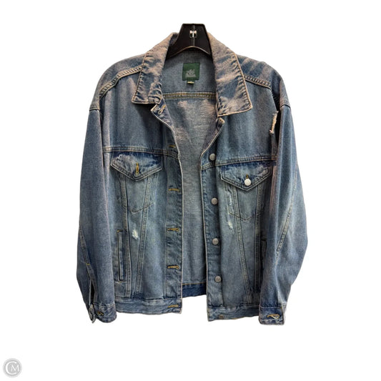 Jacket Denim By Wild Fable In Blue, Size: Xs