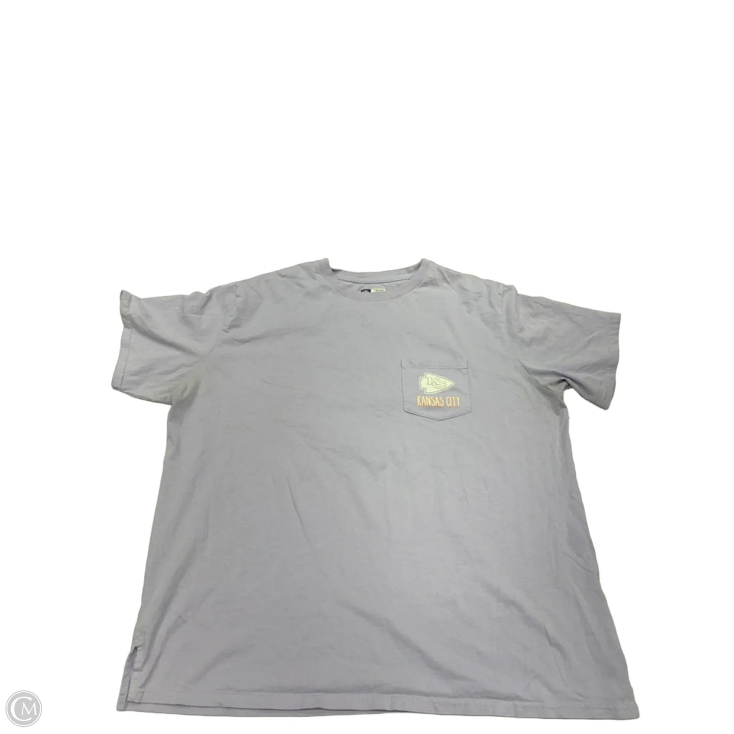 Top Short Sleeve By Nfl In Purple, Size: 2x