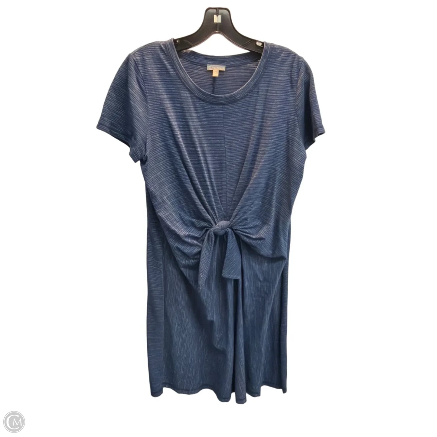 Dress Casual Midi By Talbots In Navy, Size: Mp