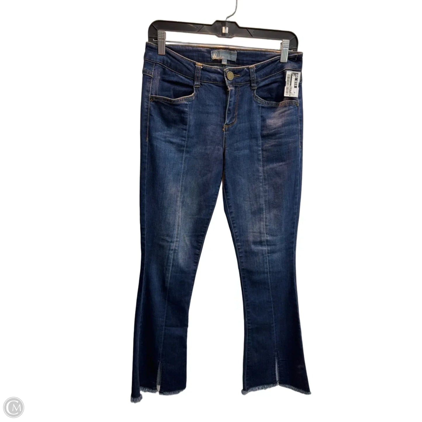 Jeans Flared By Wit & Wisdom In Blue, Size: 4p