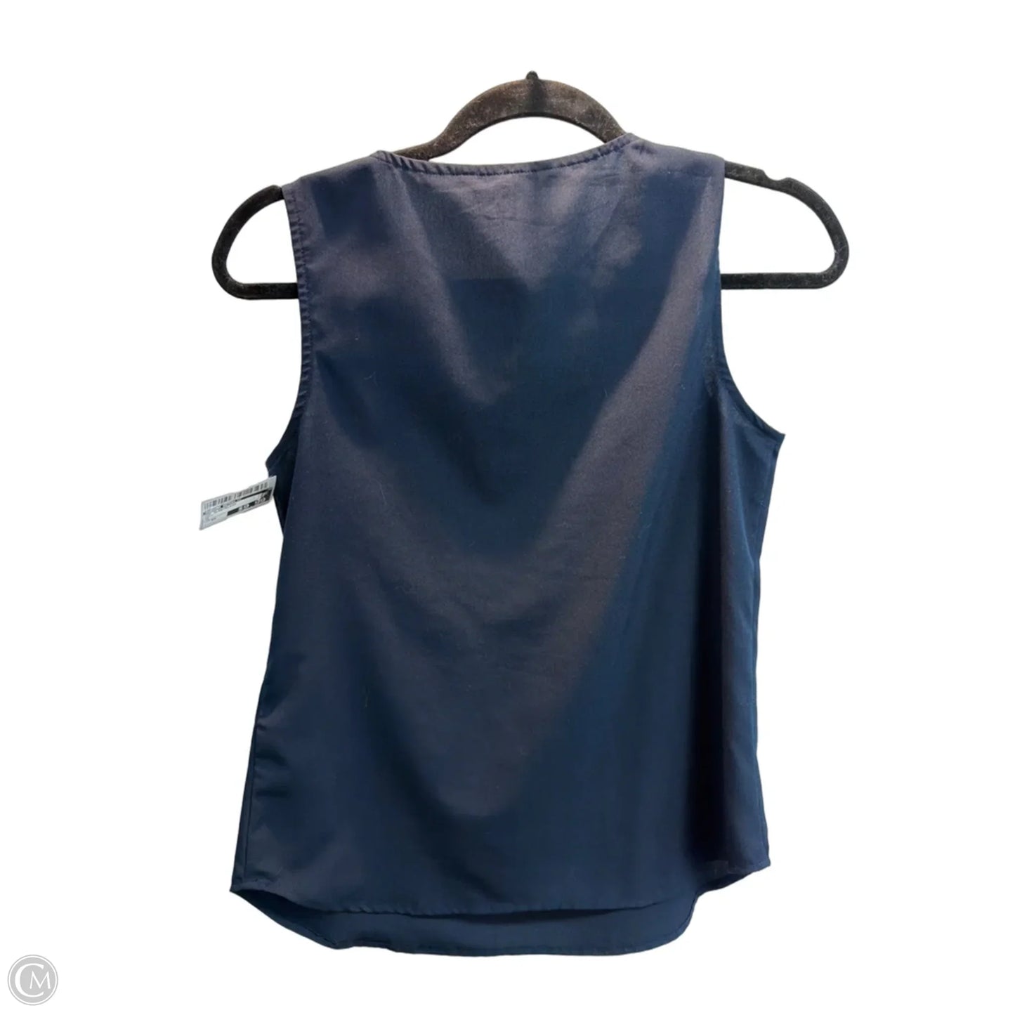 Top Sleeveless By Banana Republic In Navy, Size: Xs