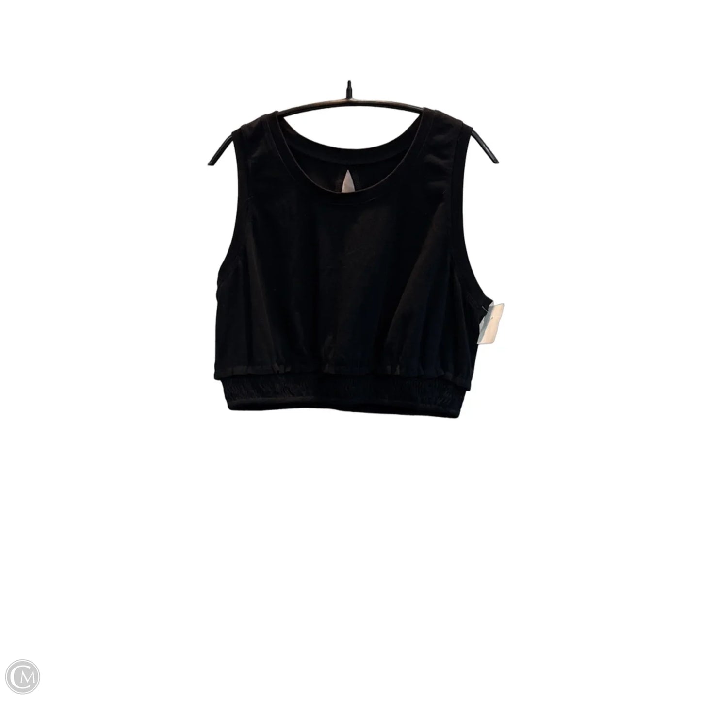 Top Sleeveless By Clothes Mentor In Black, Size: L
