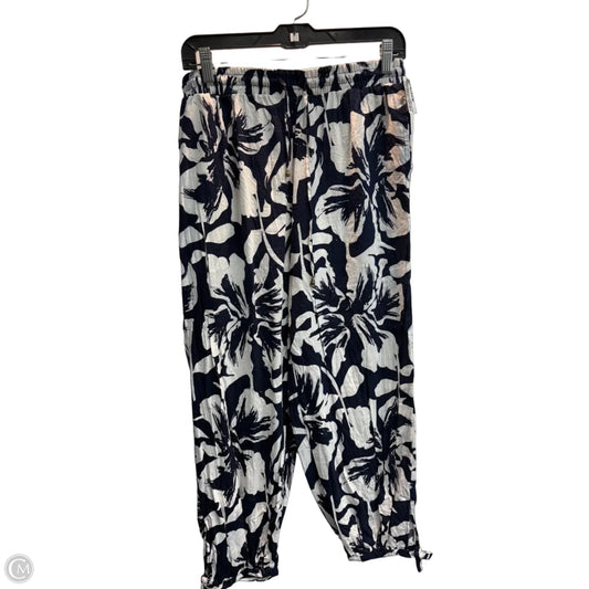 Pants Linen By Calypso St Barth In Floral Print, Size: 8