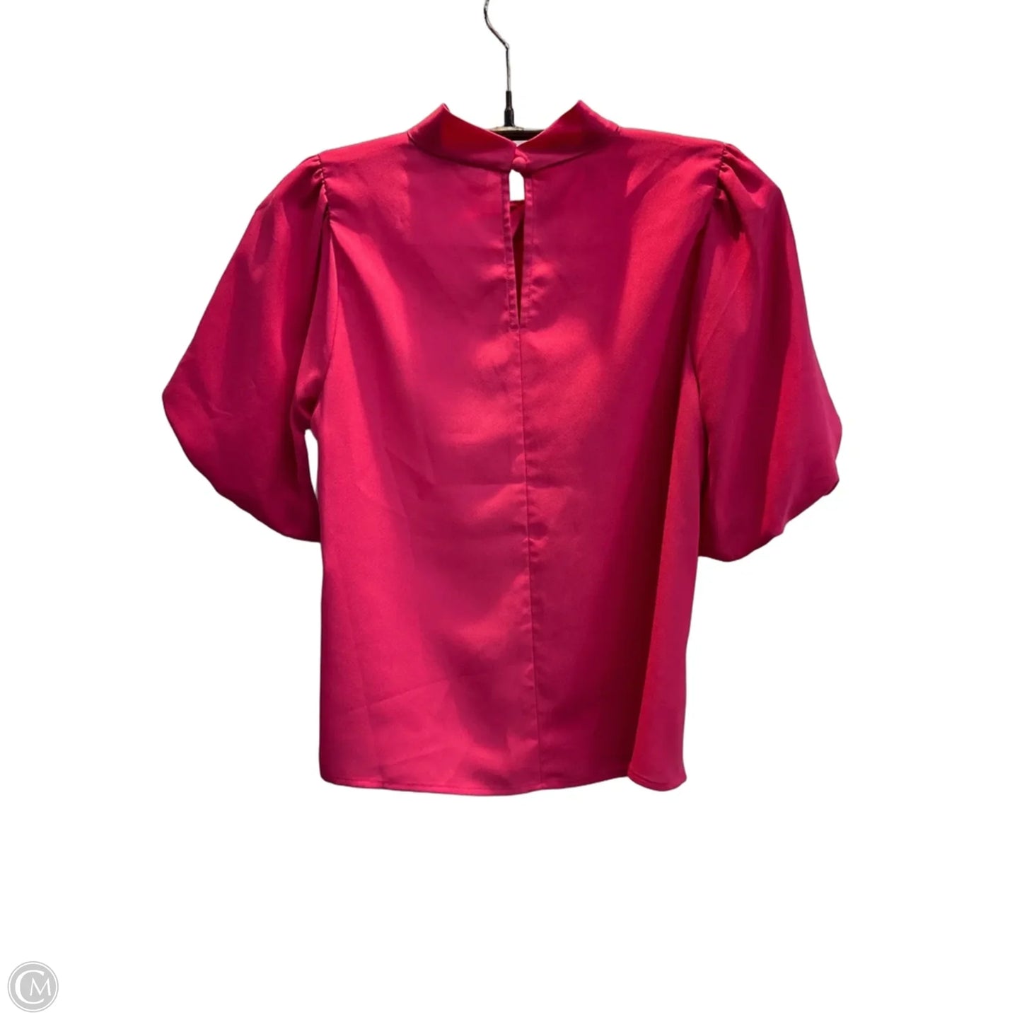Blouse Short Sleeve By Loft In Pink, Size: Xsp