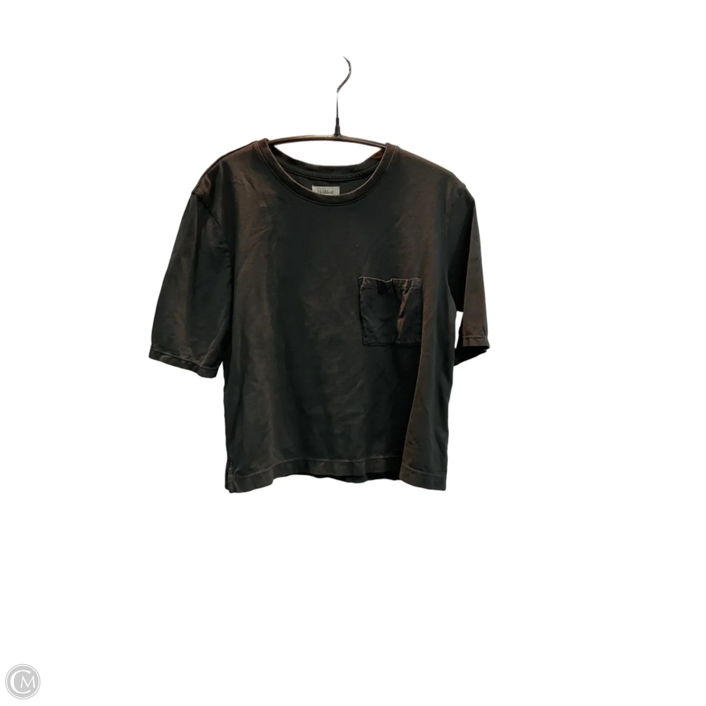 Top Short Sleeve Basic By Upwest In Grey, Size: Xs