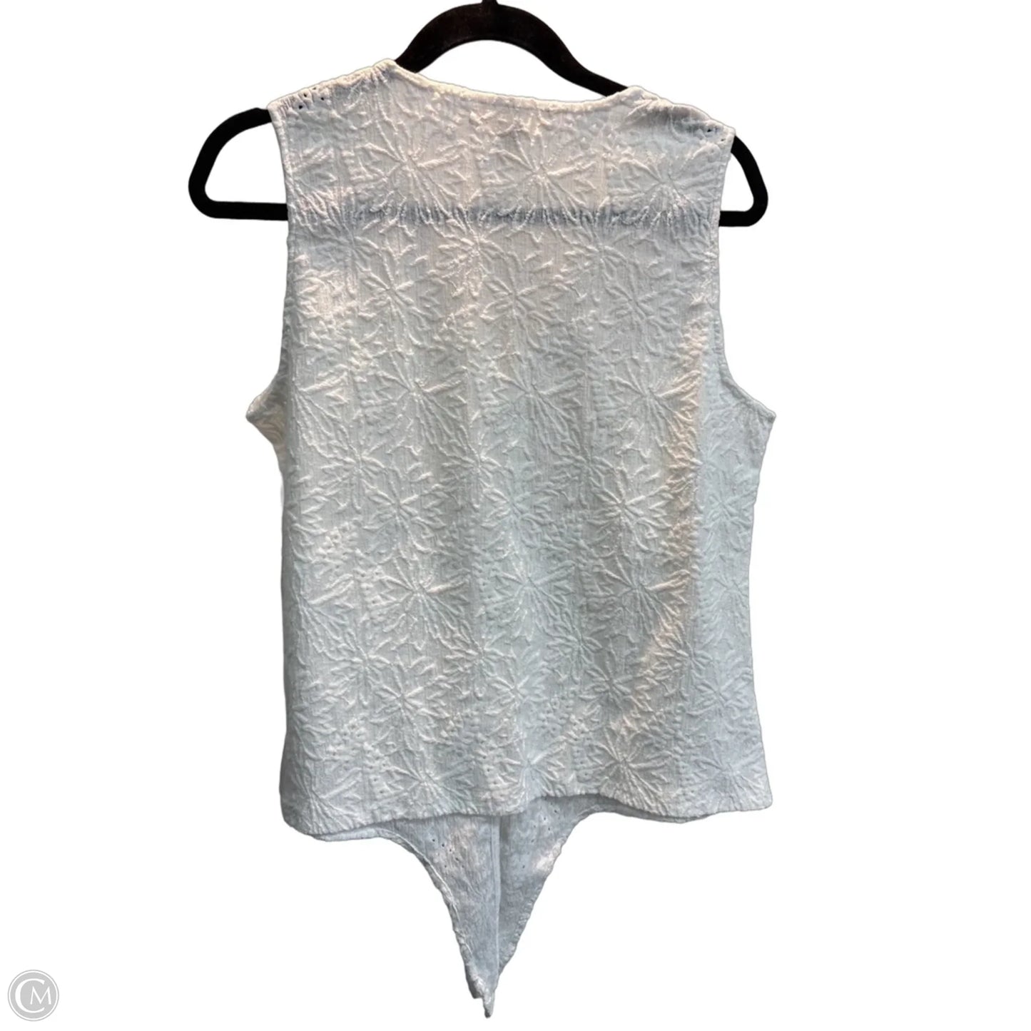 Top Sleeveless By Michael By Michael Kors In White, Size: L