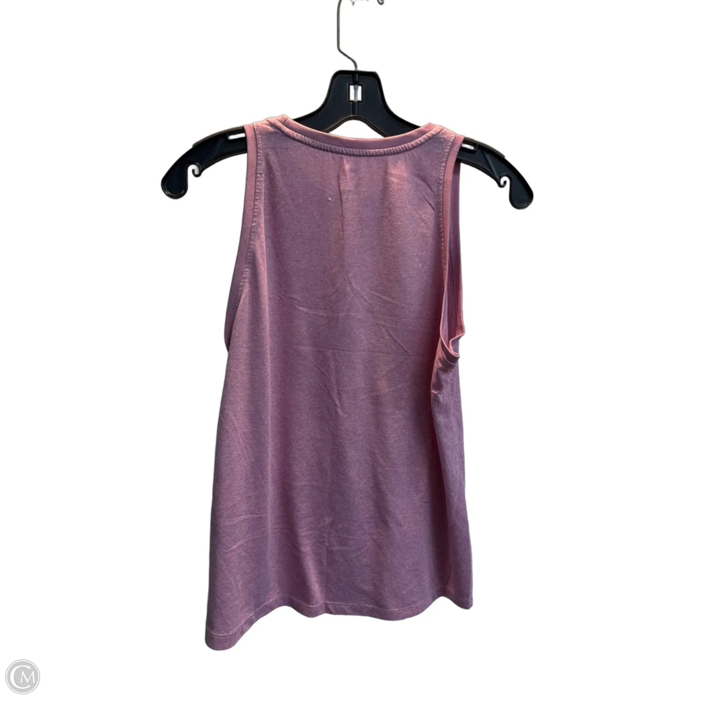 Athletic Tank Top By Nike Apparel In Pink, Size: M