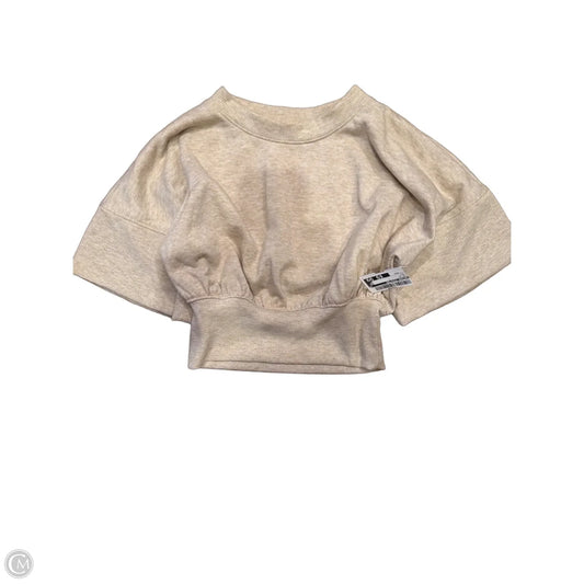 Top Short Sleeve By Altard State In Beige, Size: Xxs