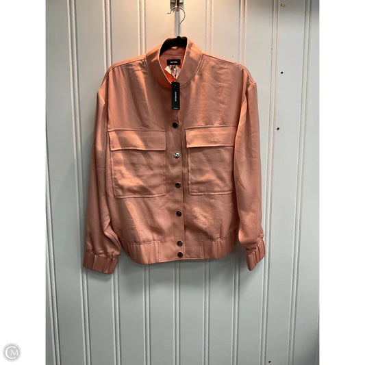 Jacket Moto By Express In Pink, Size: Xs