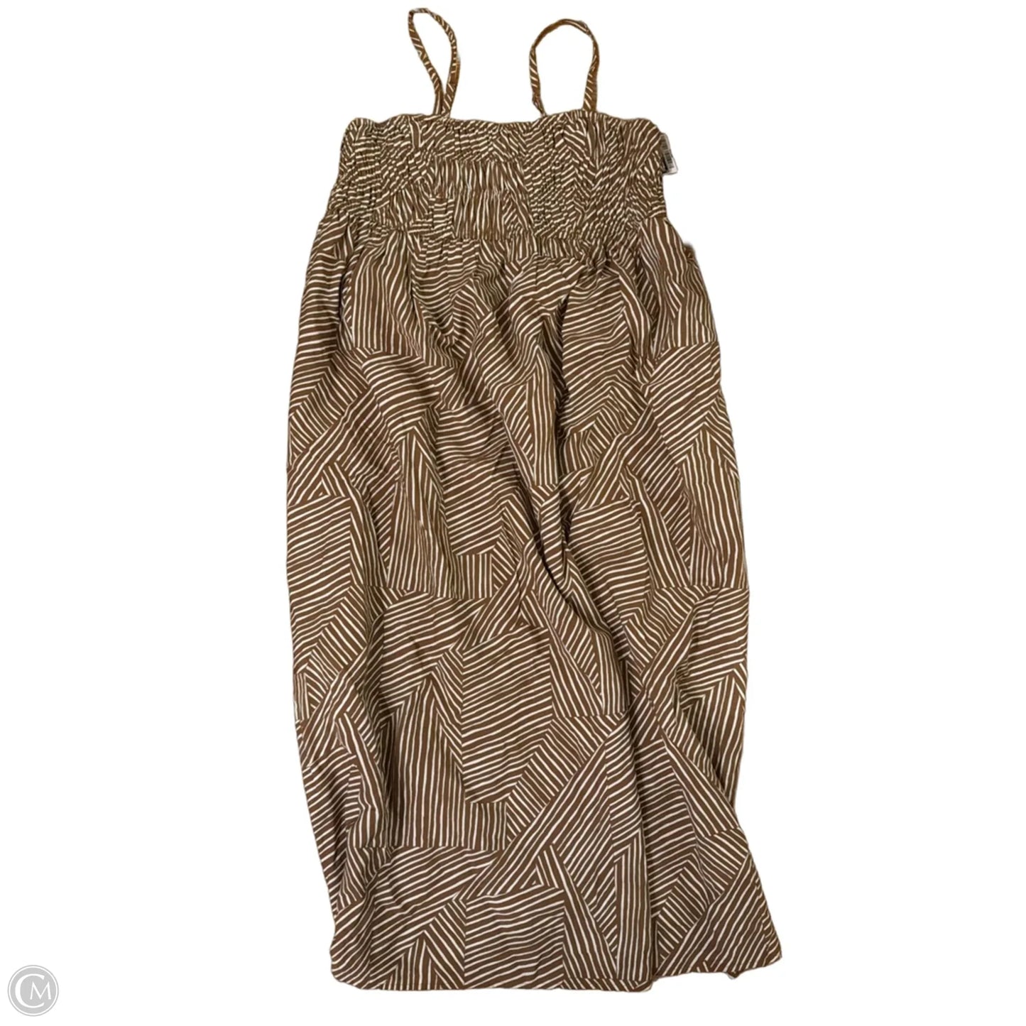 Dress Casual Maxi By A New Day In Brown, Size: L