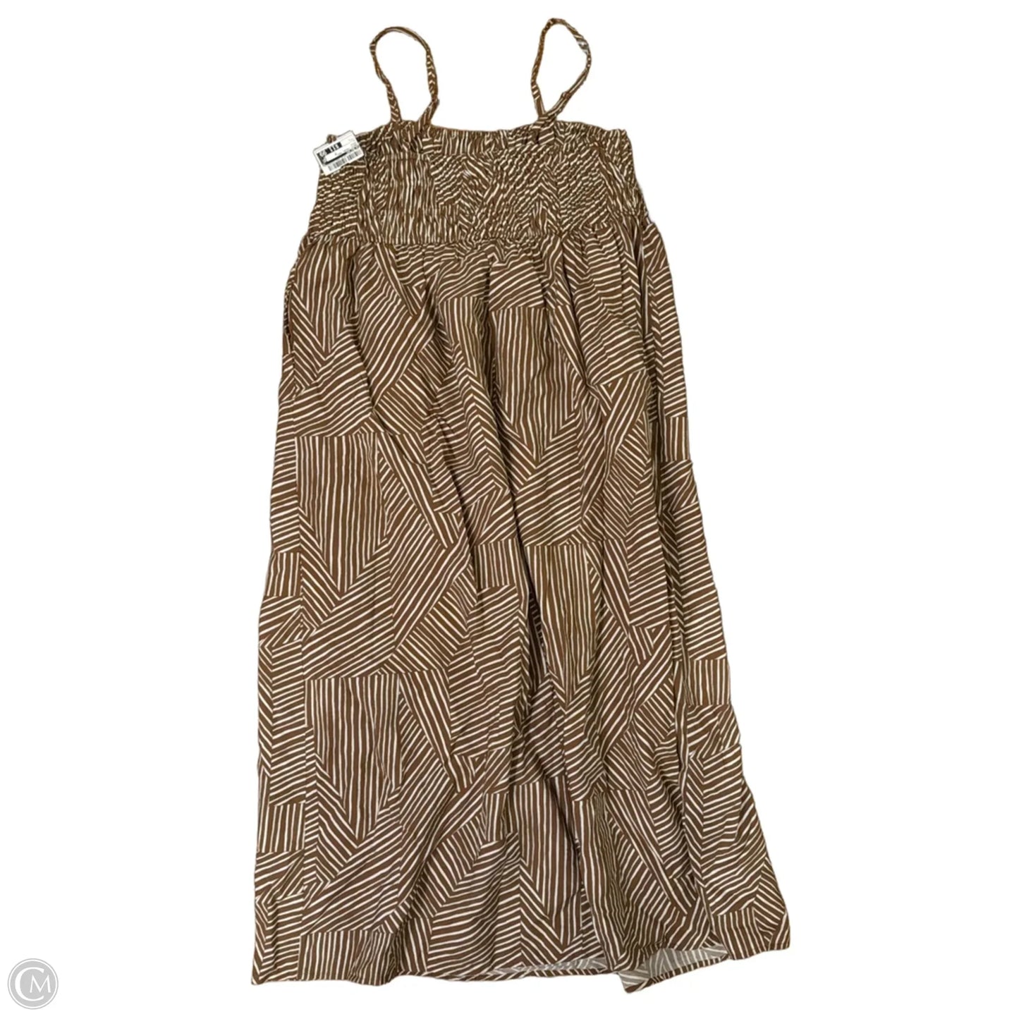 Dress Casual Maxi By A New Day In Brown, Size: L