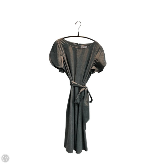Dress Work By Calvin Klein In Grey, Size: M