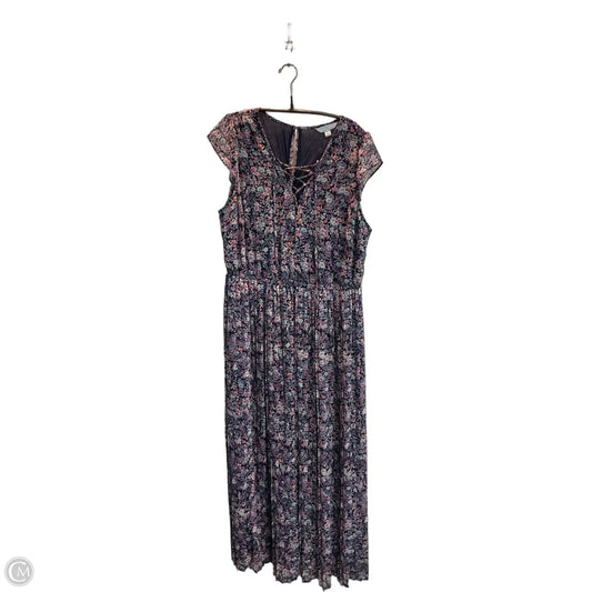 Dress Casual Maxi By Boutique + In Floral Print, Size: 0x