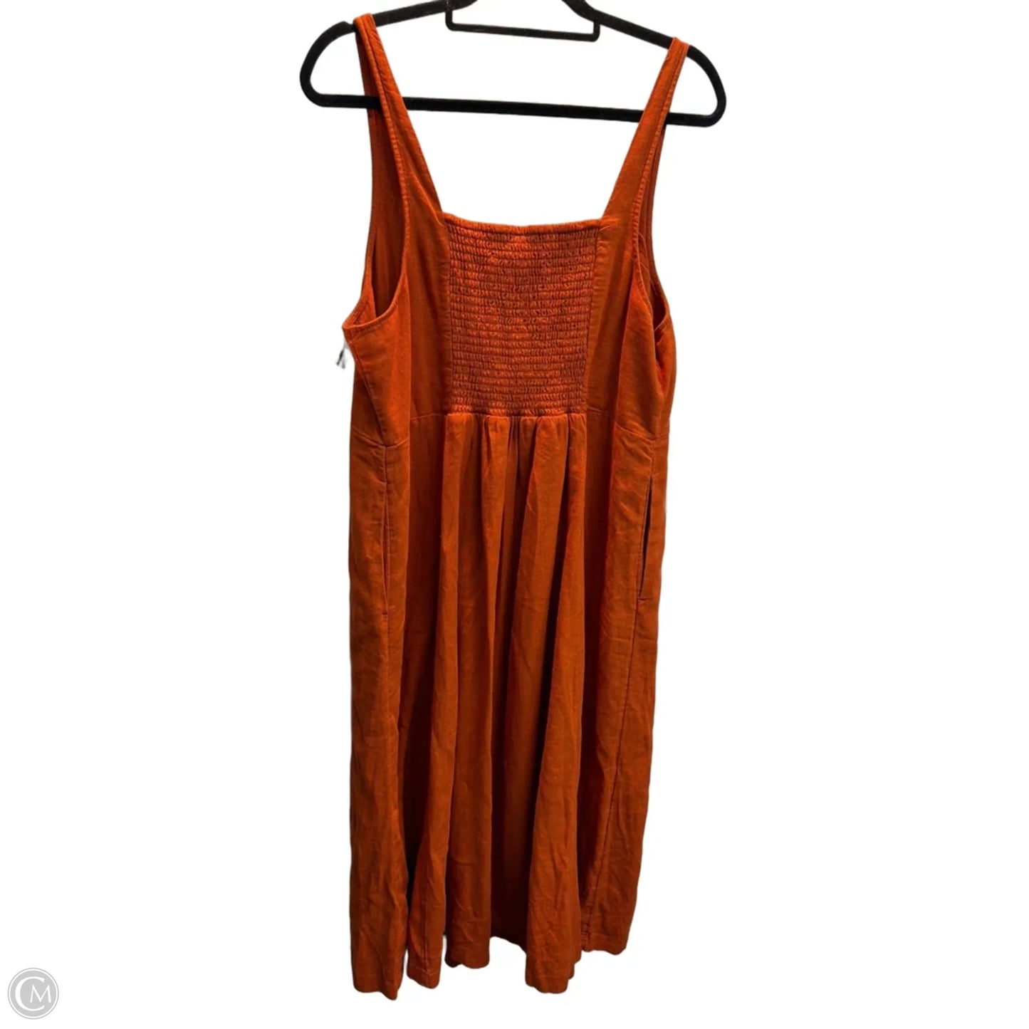 Dress Casual Maxi By Old Navy In Orange, Size: Xl