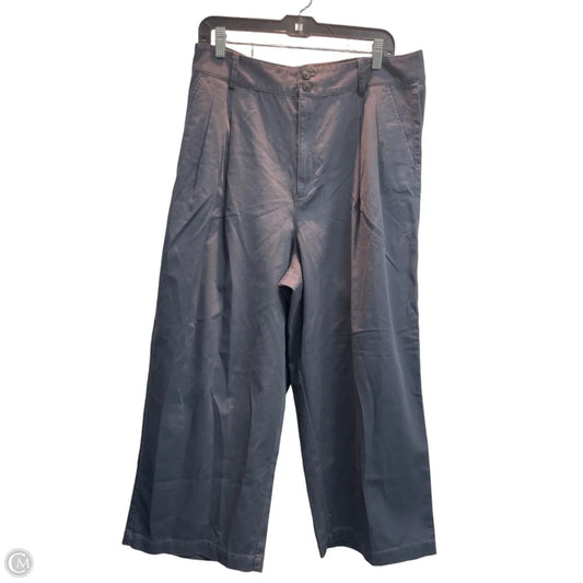 Pants Wide Leg By Madewell In Grey, Size: 16