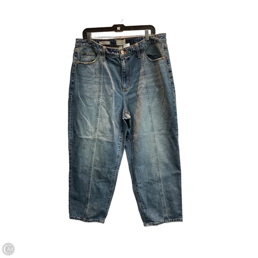 Jeans Straight By Universal Thread In Blue, Size: 16