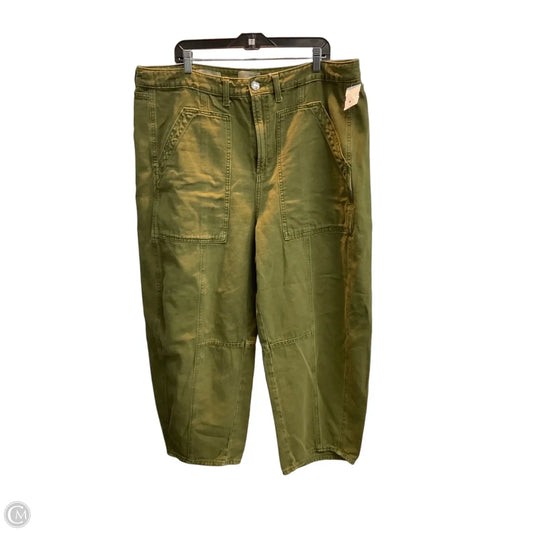Jeans Wide Leg By Universal Thread In Green, Size: 16