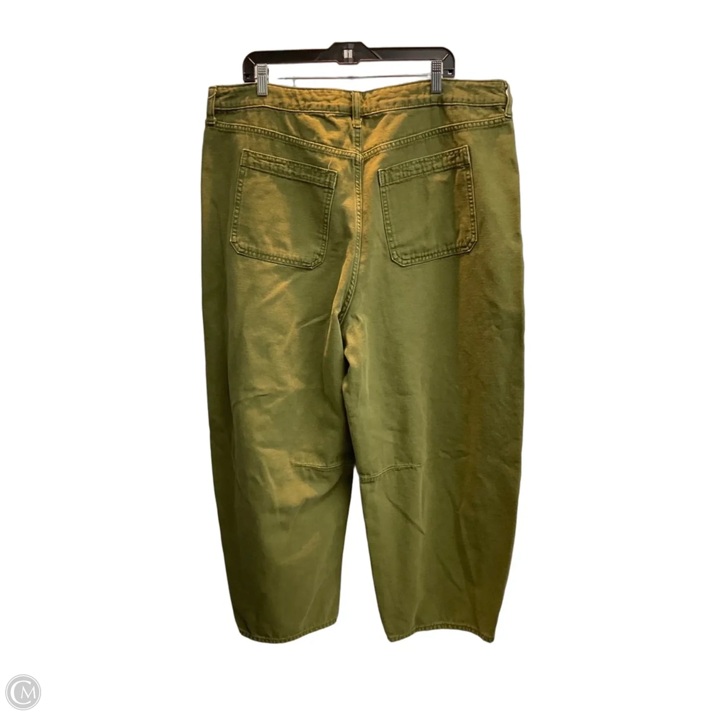 Jeans Wide Leg By Universal Thread In Green, Size: 16
