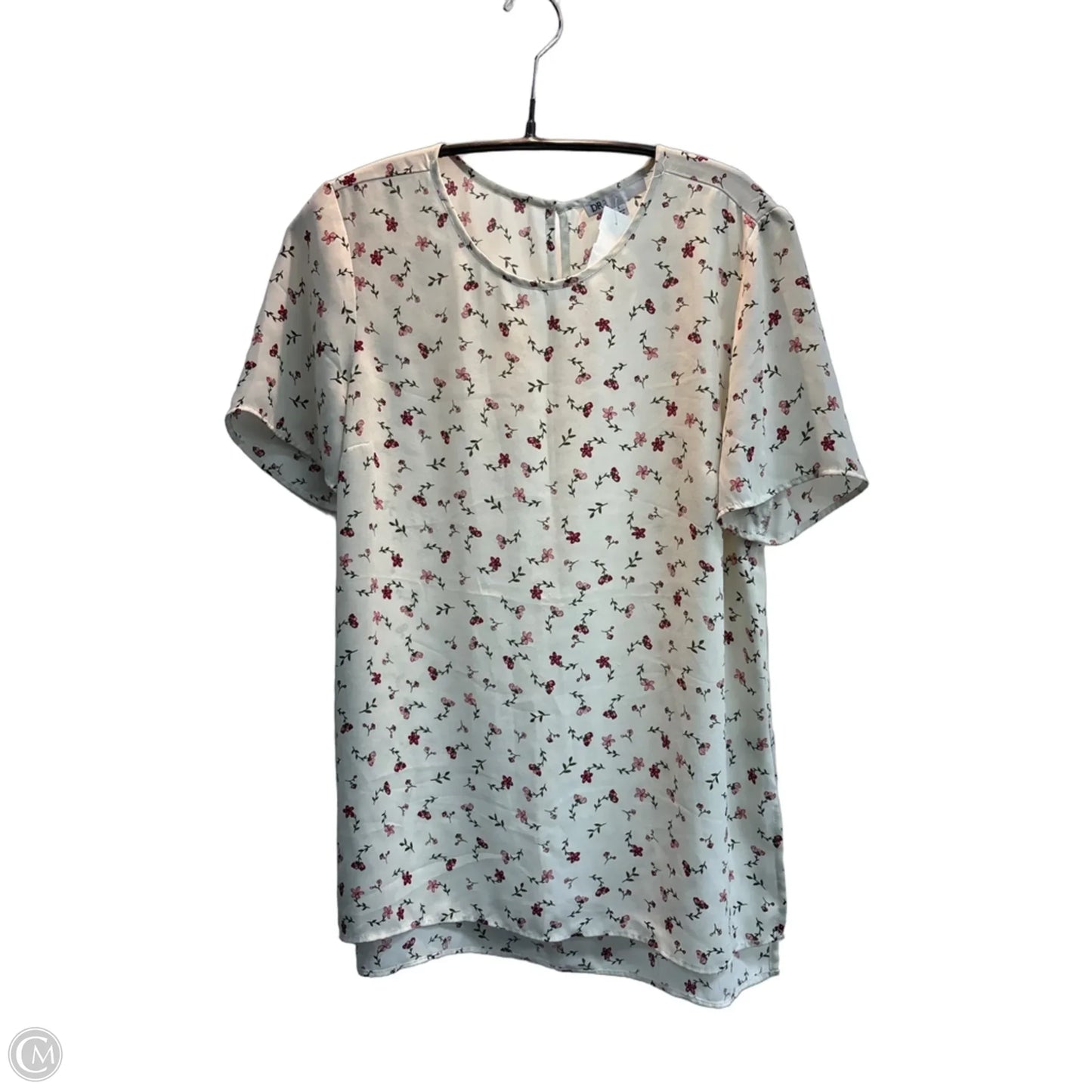 Top Short Sleeve By Dr2 In Floral Print, Size: S