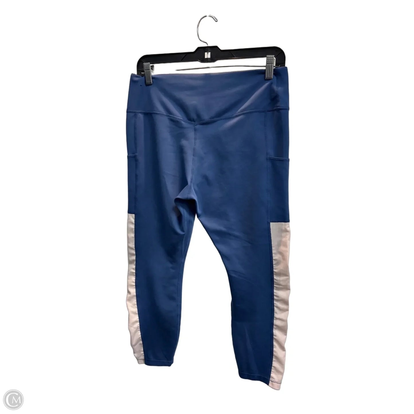 Athletic Leggings By Nike Apparel In Blue, Size: Xl