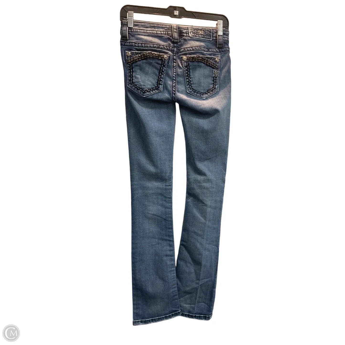Jeans Boot Cut By Miss Me In Blue, Size: 0