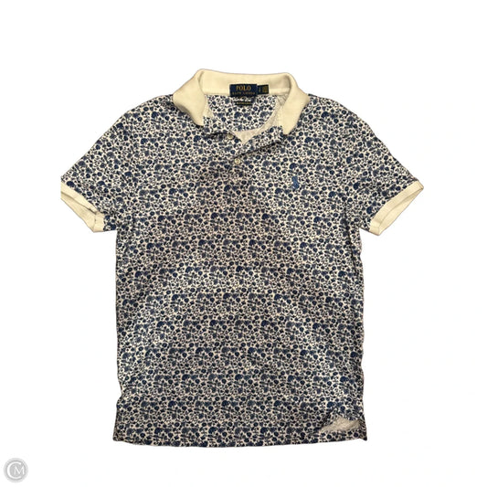 Top Short Sleeve By Polo Ralph Lauren In Floral Print, Size: Sp