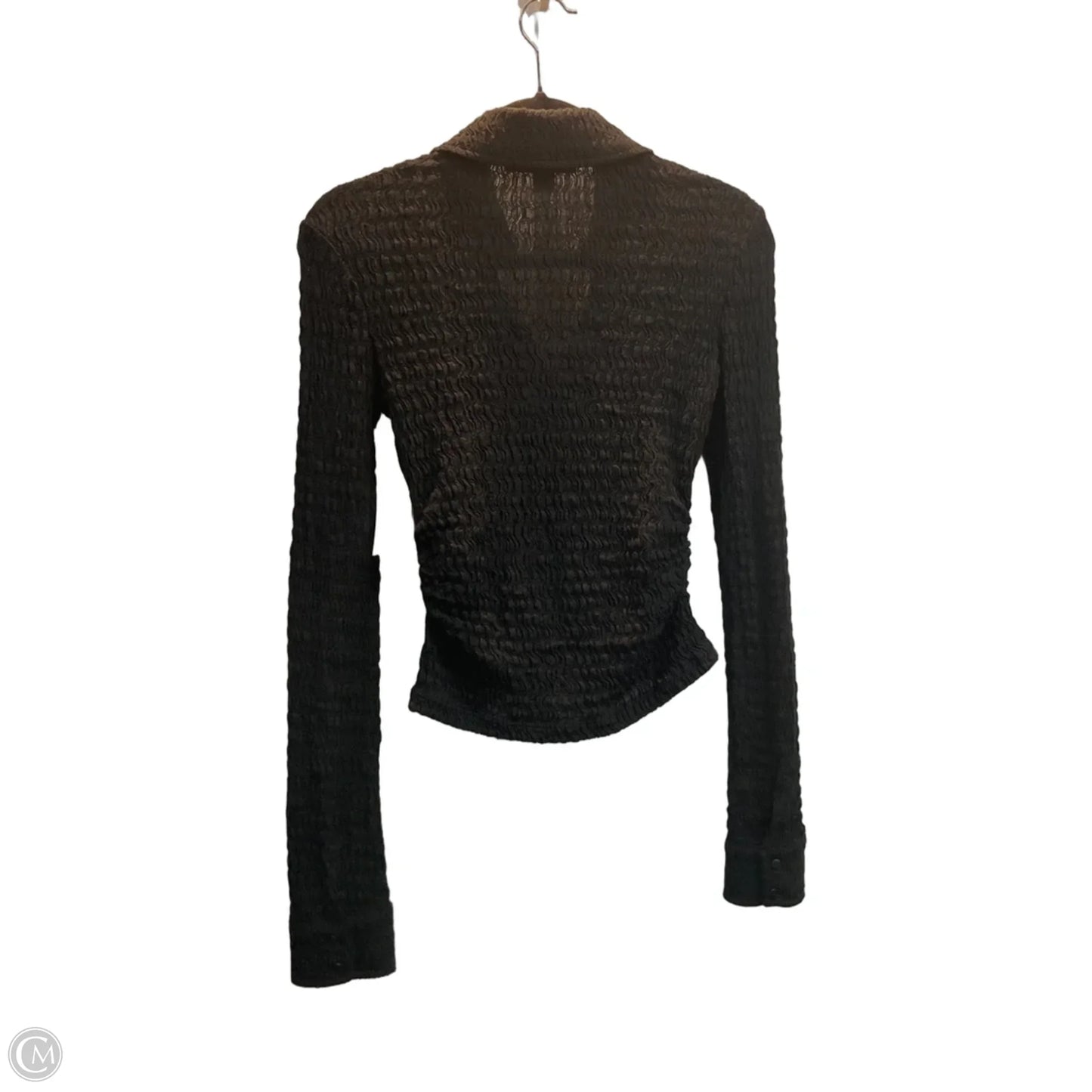 Top Long Sleeve Designer By All Saints In Black, Size: Xs