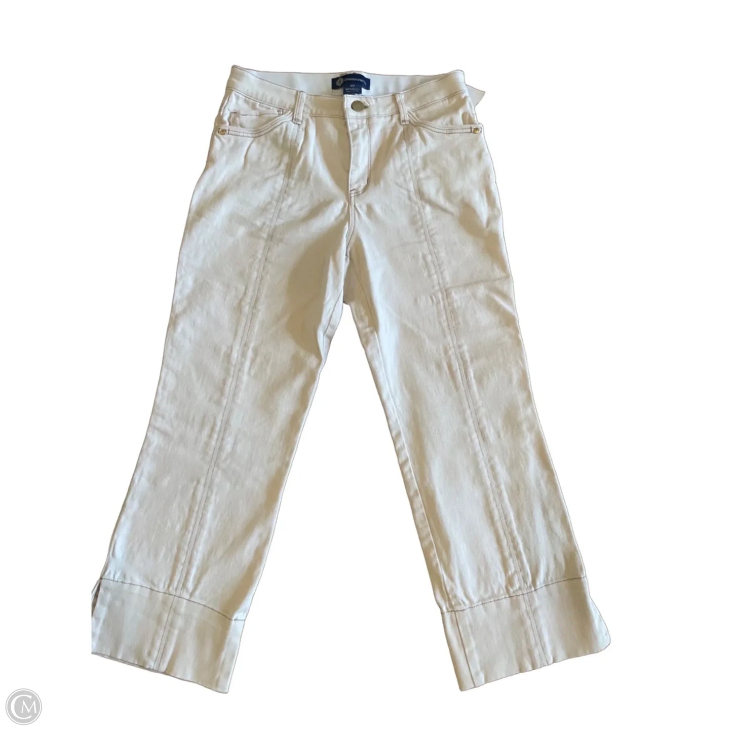 Jeans Wide Leg By Democracy In Beige, Size: 10